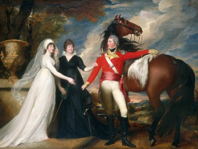 Kolonel William Fitch en Zijn Zussen Sarah en Ann Fitch, 1800-1801 door John Singleton Copley