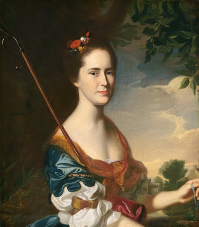 Elizabeth Gray Otis Mevr. Samuel Alleyne Otis door John Singleton Copley