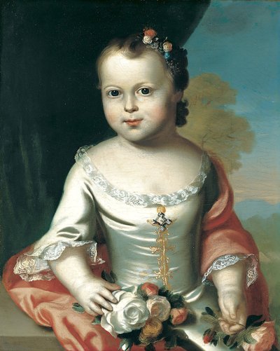 Elizabeth Greenleaf, 1753-54 door John Singleton Copley