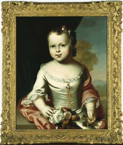 Elizabeth Greenleaf, ca. 1755-58 door John Singleton Copley