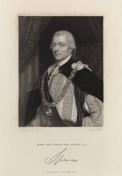 George Spencer, 2e Graaf Spencer door John Singleton Copley