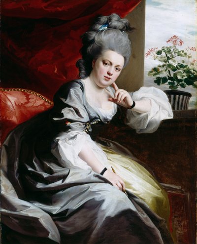 Mevrouw Clark Gayton, 1779 door John Singleton Copley