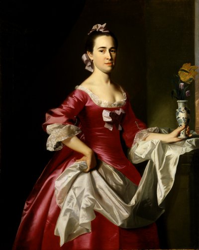 Mevrouw George Watson, 1765 door John Singleton Copley