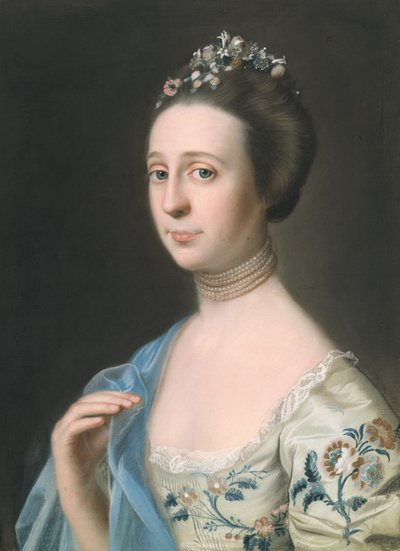 Mevrouw Henry Hill (Anna Barrett) door John Singleton Copley