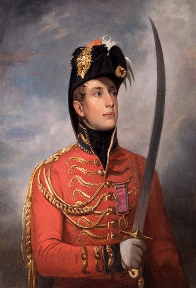 Portret van Willem II, Koning der Nederlanden, als Prins van Oranje, c1813 door John Singleton Copley