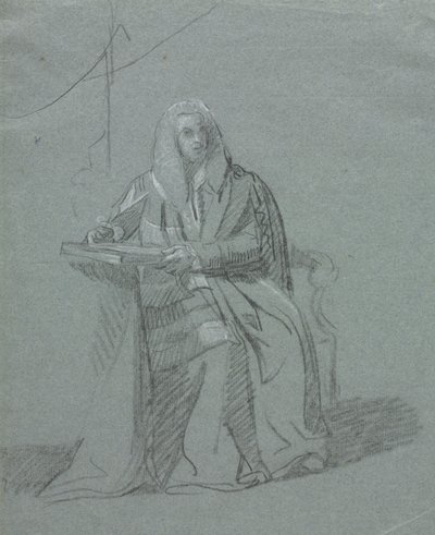 Portret van William Murray, Graaf van Mansfield 1705-1793, ca. 1783 door John Singleton Copley