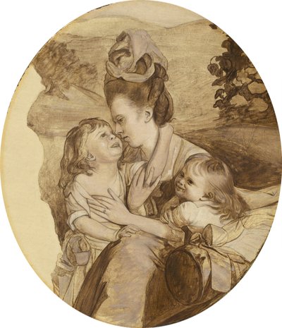 Schets voor De Copley Familie door John Singleton Copley