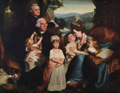 De Familie Copley, 1776-1777 door John Singleton Copley