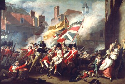 De Dood van Majoor Peirson, 6 januari 1781, 1783 door John Singleton Copley