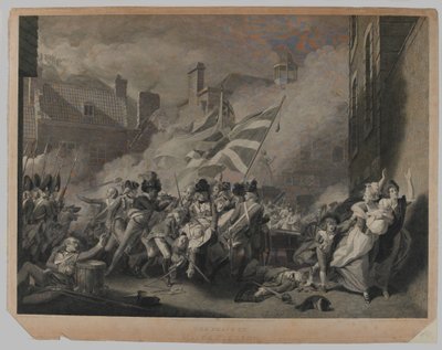 De dood van majoor Pierson, 6 januari 1781 door John Singleton Copley