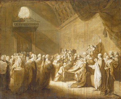 De Dood van de Graaf van Chatham, 1779 door John Singleton Copley