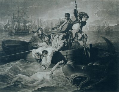 Watson en de haai door John Singleton Copley