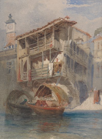 Isola Bella, Lago Maggiore door John Skinner Prout