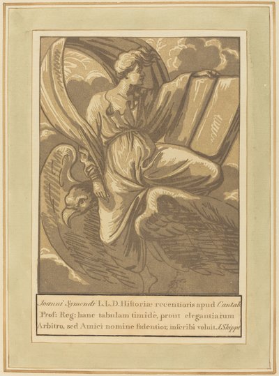 Sint Johannes de Evangelist door John Skippe after Parmigianino