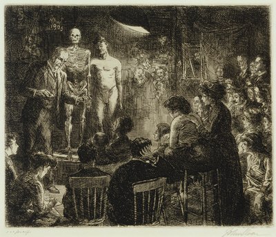 Anschutz over anatomie door John French Sloan