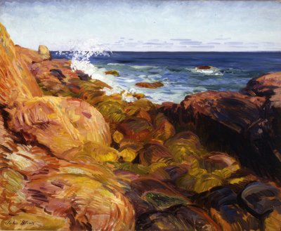 Geul bij eb door John Sloan