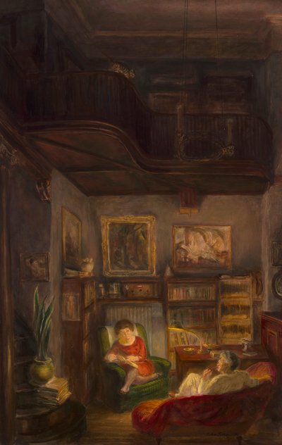 Onze Hoek van het Atelier door John French Sloan