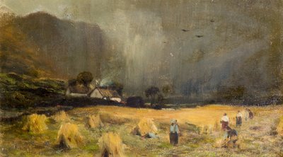 Oogstveld door John Smart