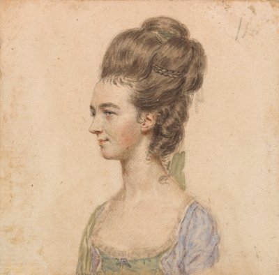 Miss Barbara Hill (overleden 1838) door John Smart