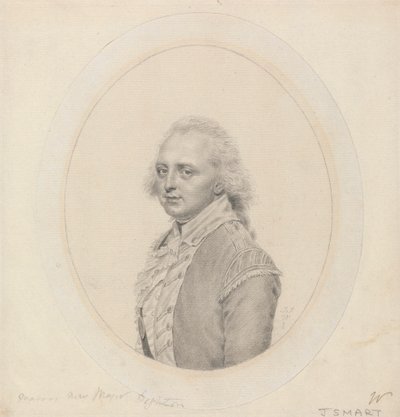 Portret van Lt. John Dighton door John Smart