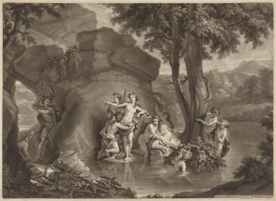 Diana en Acteon door John Smith