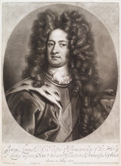 George I Keurvorst van Hannover door John Smith
