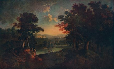 Landschap, ca. 1750 door John Smith 2