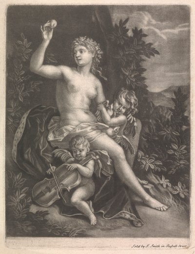 Venus met de Appel van Paris door John Smith