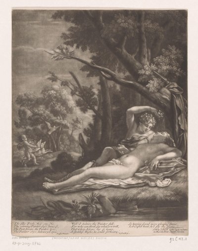 Venus en Adonis door John Smith