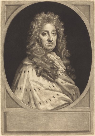 John Hay, Graaf van Tweeddale [proef] door John Smith after Sir Godfrey Kneller