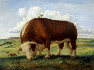 Ajax door John Steuart Curry