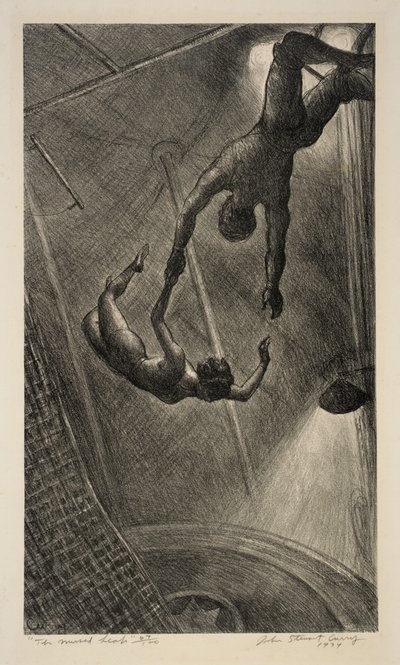De gemiste sprong door John Steuart Curry