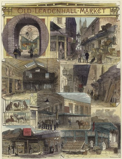 Oude Leadenhall Market door John Sulman