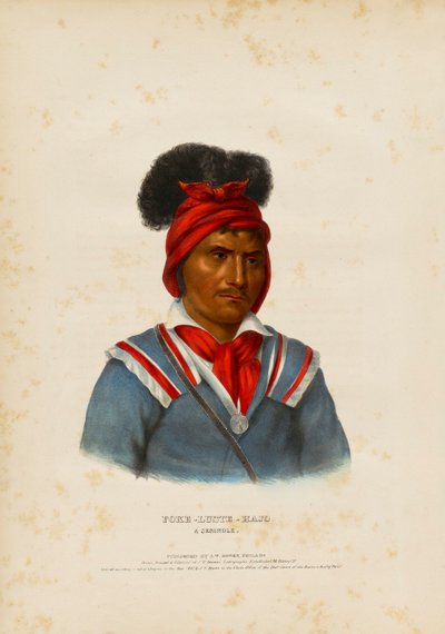 Foke-luste-ajo, een Seminole door John T. Bowen