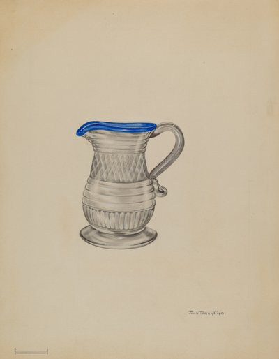 Melkkannetje, ca. 1936 door John Tarantino