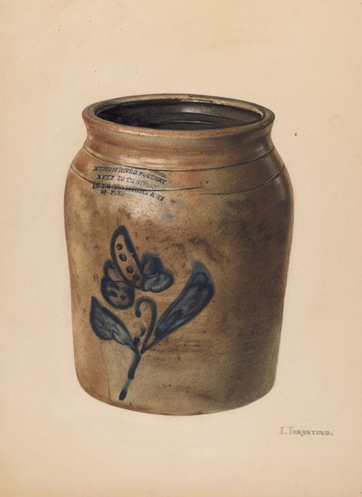 Pot, ca. 1938 door John Tarantino