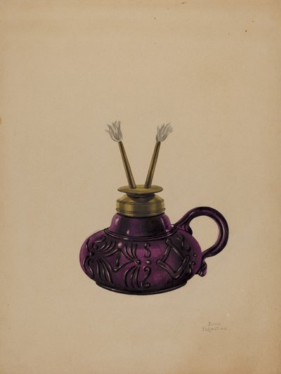 Lamp, c. 1937 door John Tarantino