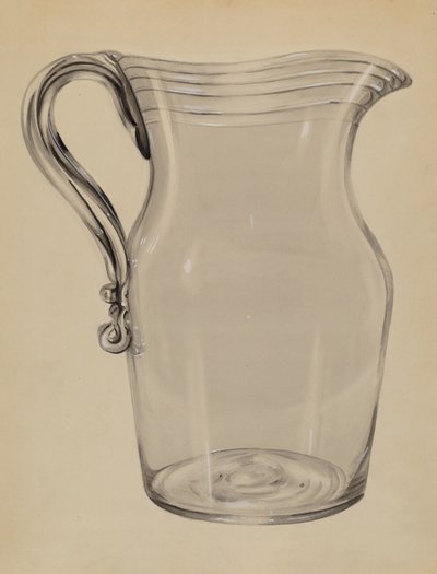 Waterkan, ca. 1936 door John Tarantino