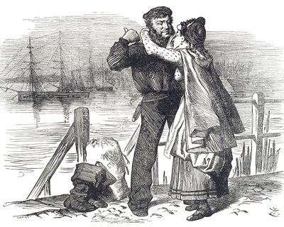 Een eerbetoon van een zeeman aan Samuel Plimsoll, een Engelse politicus en sociaal hervormer, voor het werk dat hij deed als parlementslid voor Derby bij het invoeren van wetgeving die de belading en zeewaardigheid van koopvaardijschepen reguleerde door John Tenniel