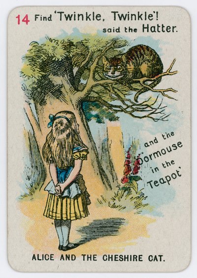Alice en de Cheshire Cat door John Tenniel