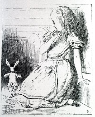 Alice en het konijn - in ""Alice