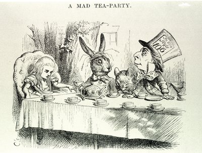 Alice neemt Lewis Carroll