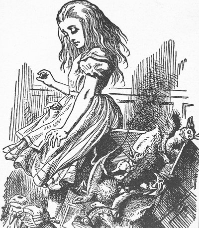 Lewis Carroll (1832-1898). Engelse schrijver, wiskundige en fotograaf. Alice