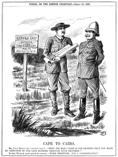 Kaap naar Caïro door John Tenniel