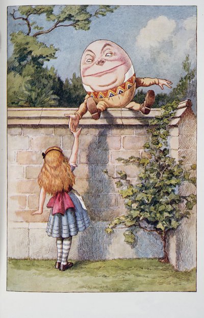 Humpty Dumpty, uit Alice