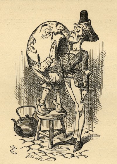 Humpty Dumpty, illustratie uit 