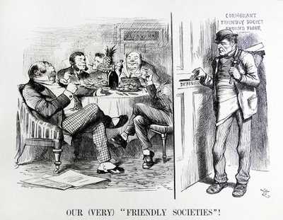 John Tenniel cartoon getiteld 