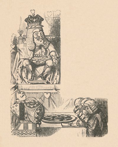 De Zaak van de Taarten, 1889 door John Tenniel