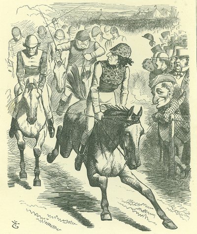 De Derby door John Tenniel