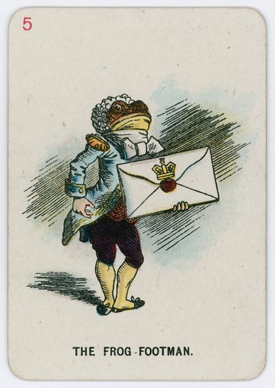 De Kikker-Lakei door John Tenniel